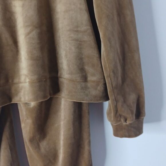 Brown Velour Tracksuit Set - Picture 5 of 16